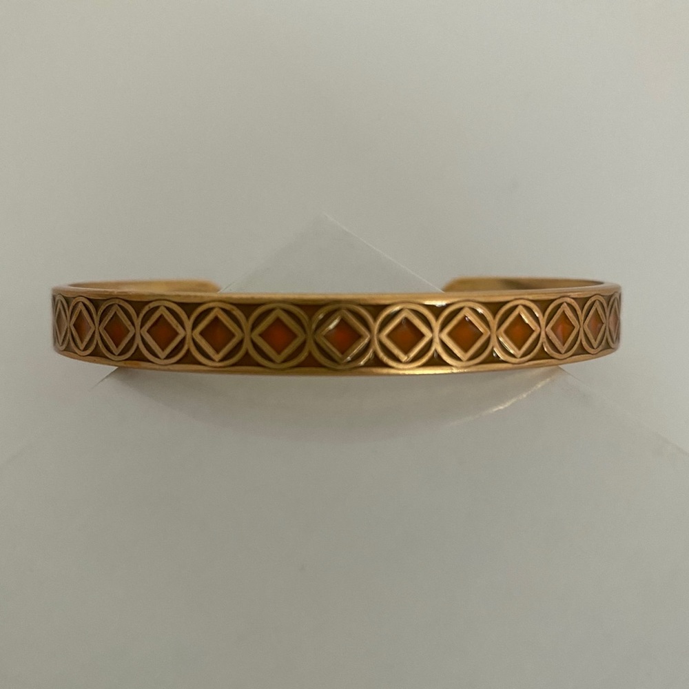 NWOT Alex and Ani Gold Tone Cuff Bracelet